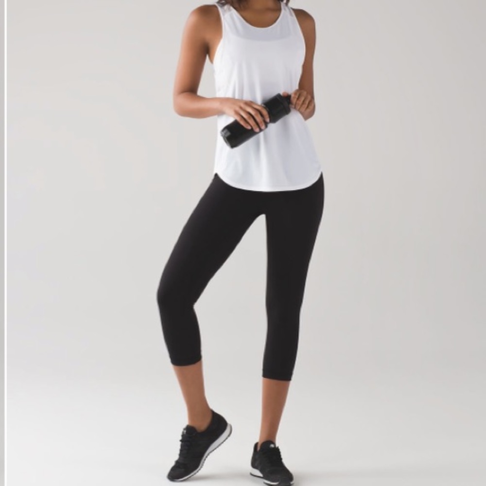 Lululemon Athletica Wunder Under Crop Full-On Luxtreme 21”